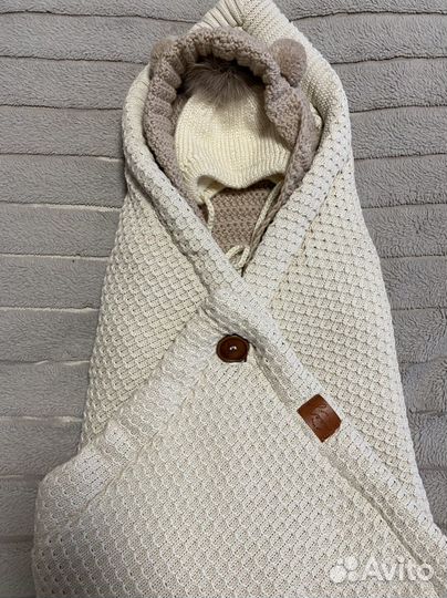 Комплект на выписку зима loom