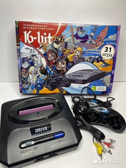Игровая приставка сега 16-бит