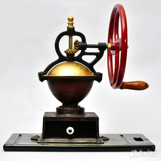 Большая Антикварная Кофемолка