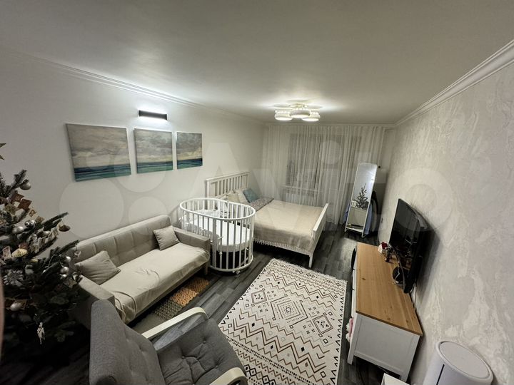 1-к. квартира, 44,4 м², 2/5 эт.