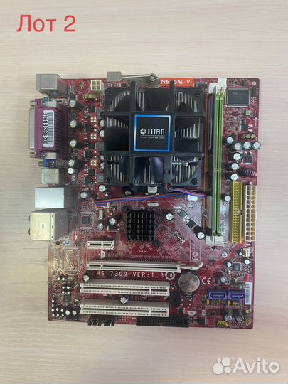 Материнская плата socket 775 / AM2