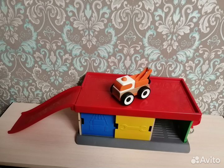 Парковка гараж машинка IKEA