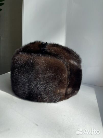 Норковая шапка мужская
