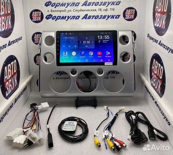 Штатная магнитола Toyota FJ Cruiser 2006-2020