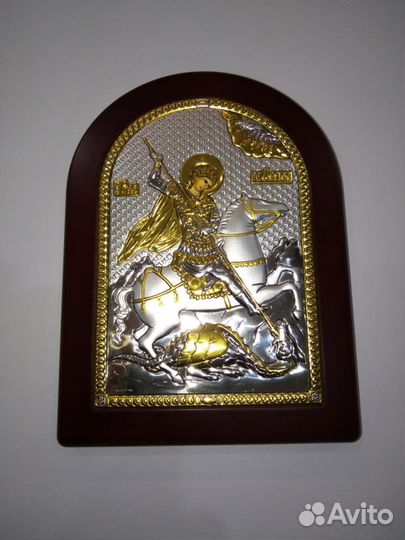 Икона серебро