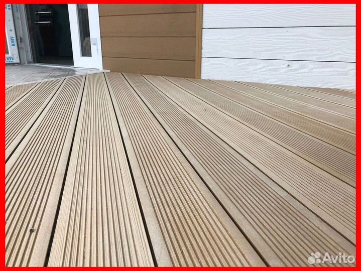 Доска террасная дпк