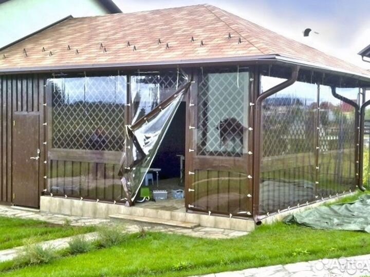 Мягкие окна для беседок и веранд