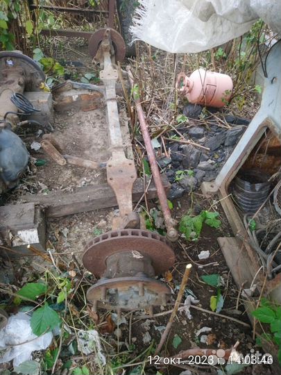 Передний мост на мерседес бенс 609