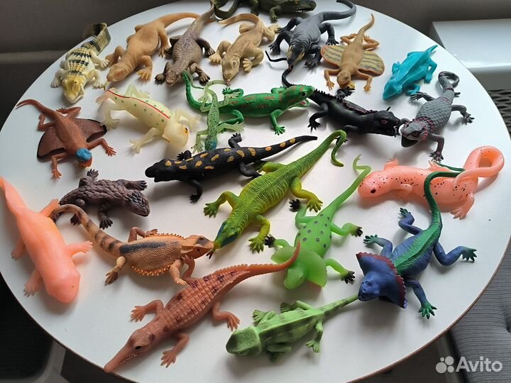 Deagostini животные, ящерицы