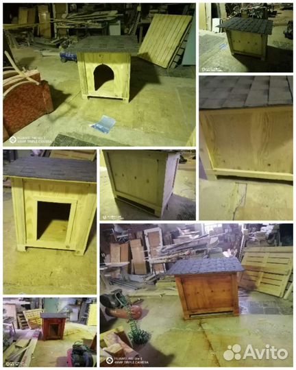 Изготовлю будку для собак и кошек