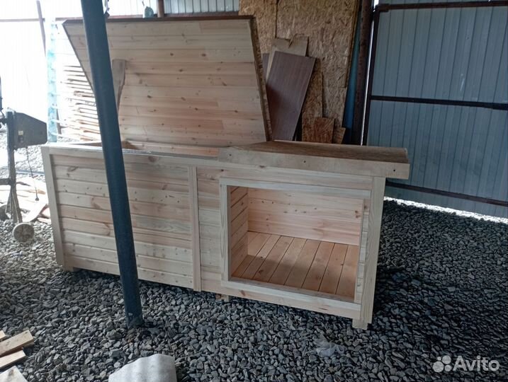 Будка для собаки утепленная