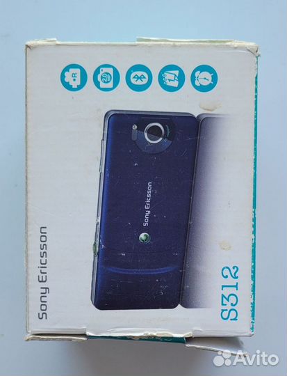 Sony Ericsson S312 коробка