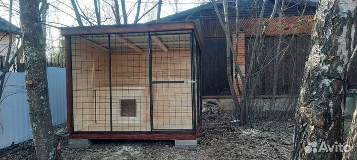 Вольеры для собак уличный 022