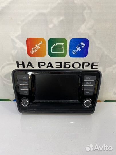 Магнитола Skoda Octavia (A7) 5E czda 2016