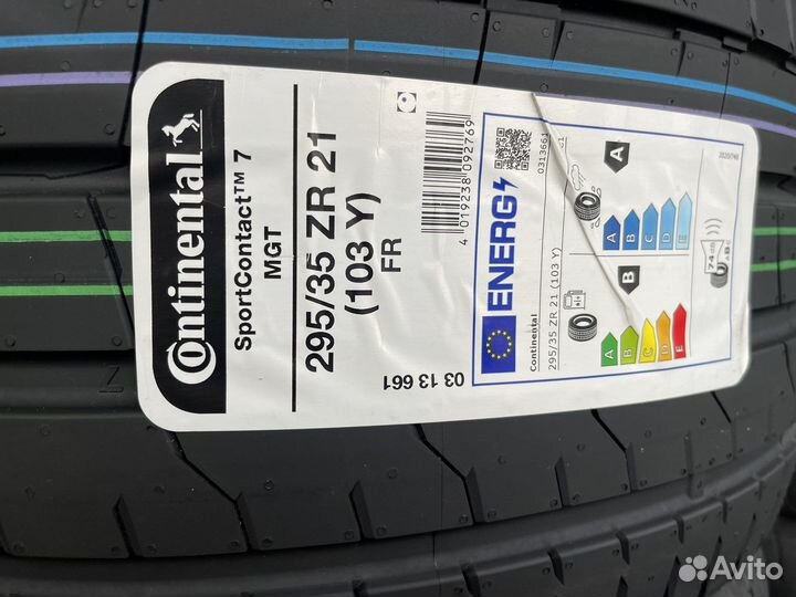 Continental ContiSportContact 6 295/35 R21 103Y