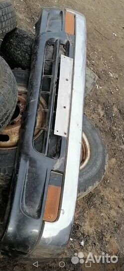 Бампер передний тайота хайлюкс сурф