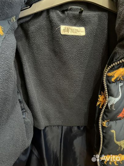 Куртка H&M утепленная для мальчика 122