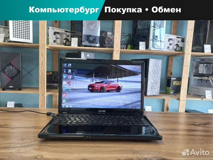 Ноутбук DNS I3,HDD 160, 4Gb озу