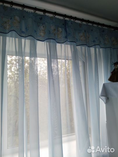 Тюль в детскую комнату