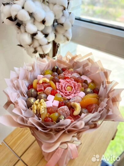 Букет из сухофруктов/ съедобный букет