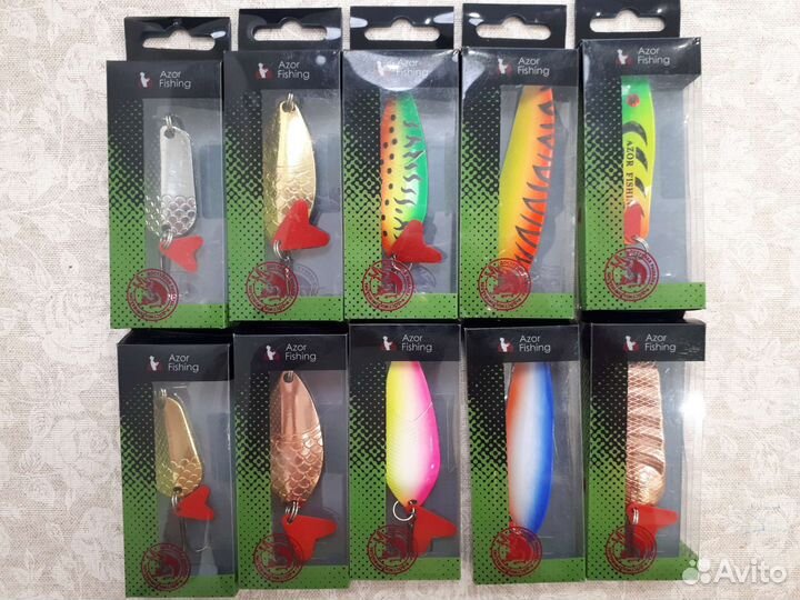 Блесна колебалка на хищника щуку, окуня,судака