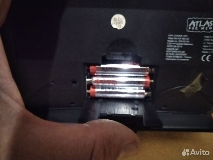 Радиоприемник atlas от батареек