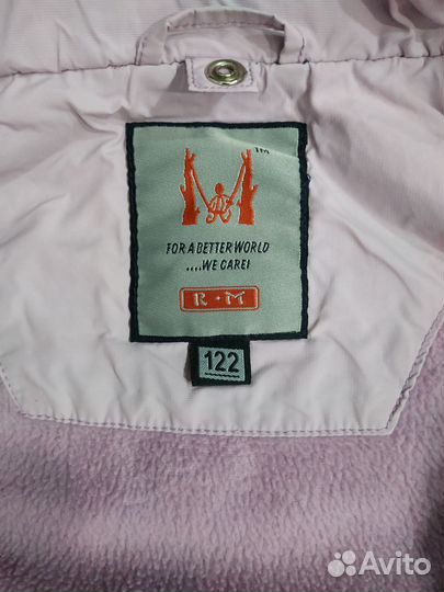 Куртка парка для девочки 122