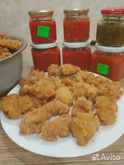 Стрипсы (грудка в панировке)