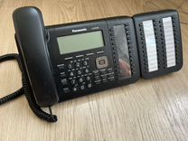 IP-телефон Panasonic KX-NT546RU-B с консолью