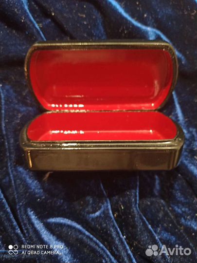 Шкатулка папье маше Федоскино