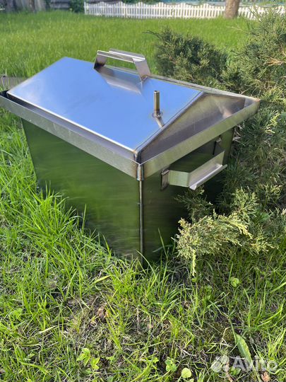 Коптильня горячего копчения из нержавейки