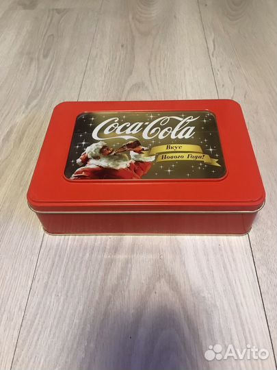 Жестяная коробка Coca Cola