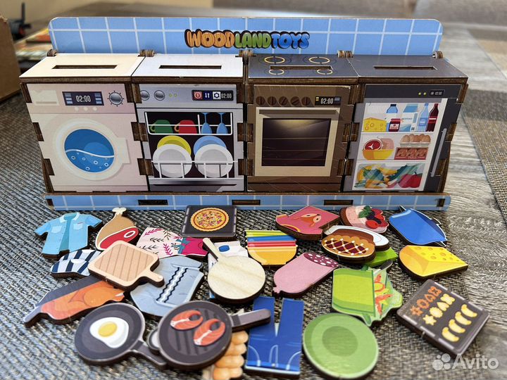 Деревянный сортер логическая игра