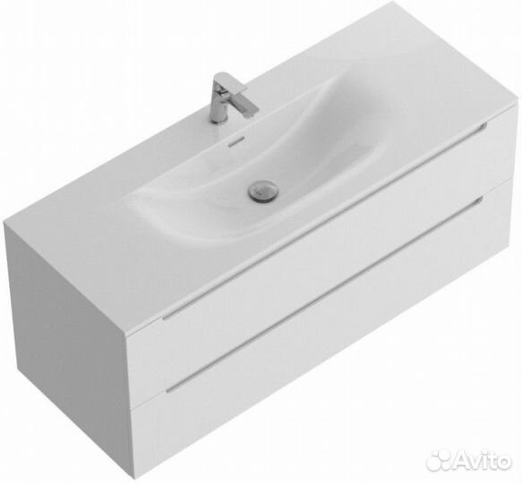 Тумба с раковиной BelBagno Etna 120-BB-8099-120 Bianco Lucido