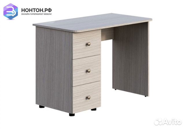 Письменный стол Мийа-3А ясень шимо светлый