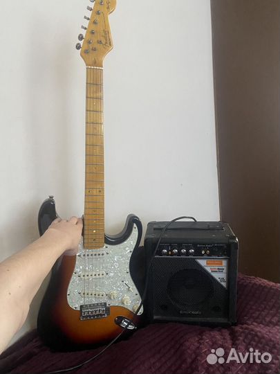 Электро гитара с комбиком