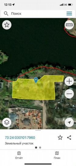 Участок 1,05 га (ИЖС)