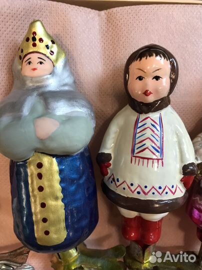 Елочные игрушки СССР