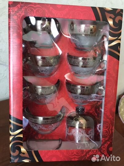 Чайный сервиз новый 6 персон