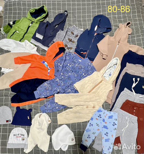 Детская одежда вещи на мальчика 80 86 92