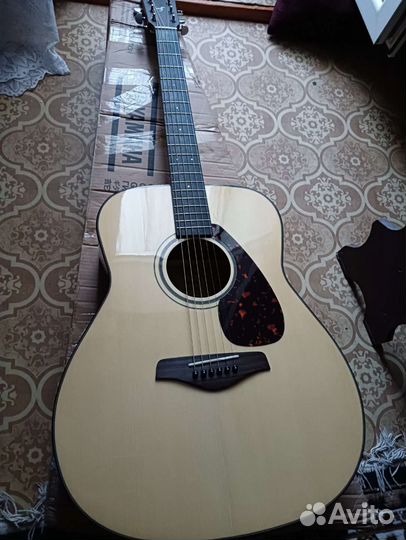 Акустическая гитара yamaha fg800, доработанная