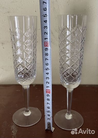 Хрустальные фужеры