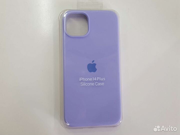Чехол на iPhone 14 Plus сиреневый