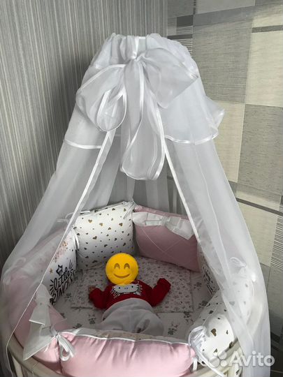 Балдахин в детскую кроватку