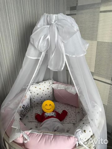 Балдахин в детскую кроватку