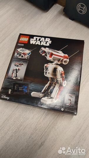 Lego Star Wars 75335 Дроид BD-1, новый