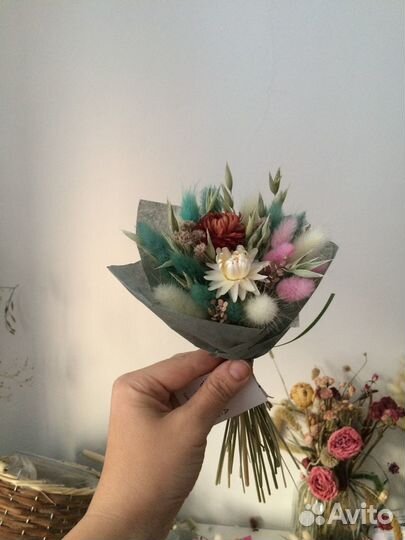 Букет из сухоцветов