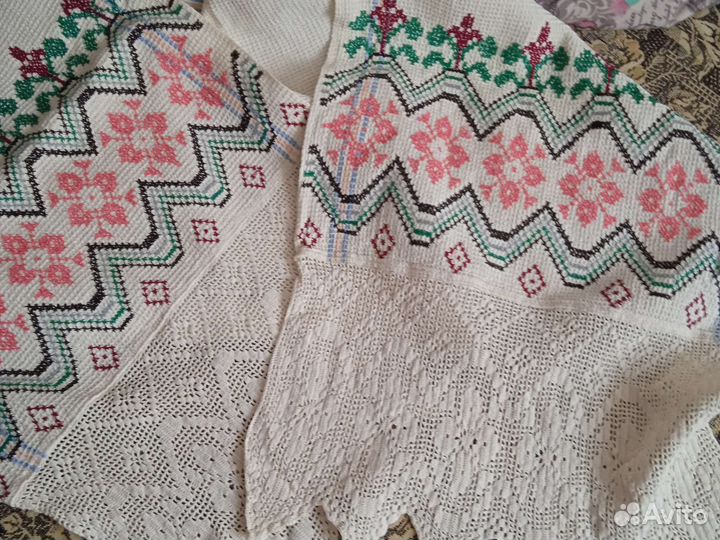 Полотенца СССР вышитые