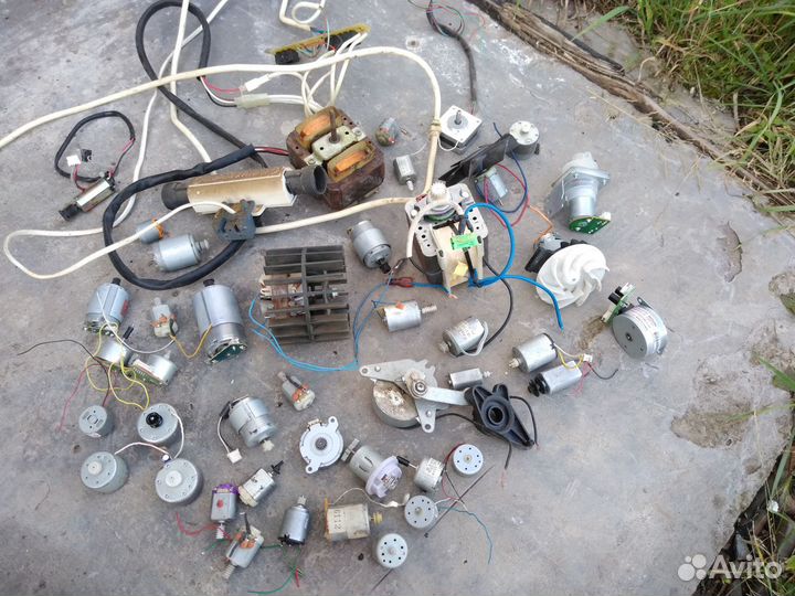 Электродвигатели для ремонта бытовой техники