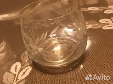 Бокалы стопки хрусталь